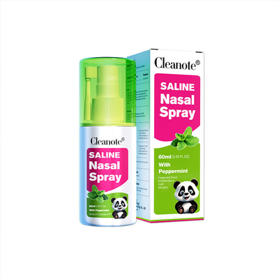 鼻炎 寒さ アレルギー 60ml 小鼻鼻スプレー ミント クリアノート 子供向け