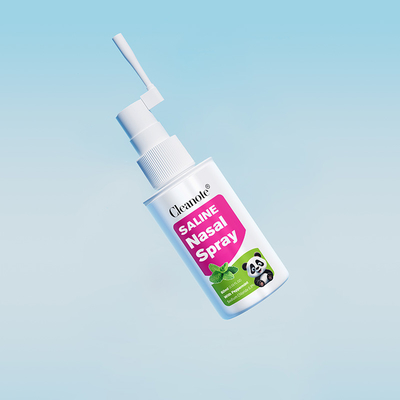 米国FDA 子供 ミント塩素 鼻スプレー 鼻詰まり 60ml リラックス リフレッシュ